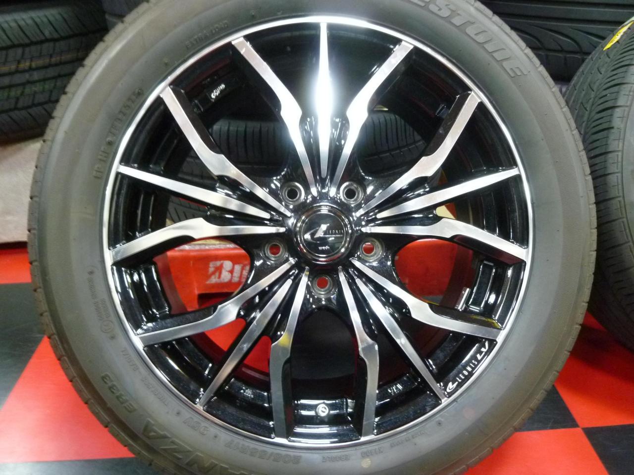 weds LEONIS LV + BRIDGESTONE TURANZA ER33