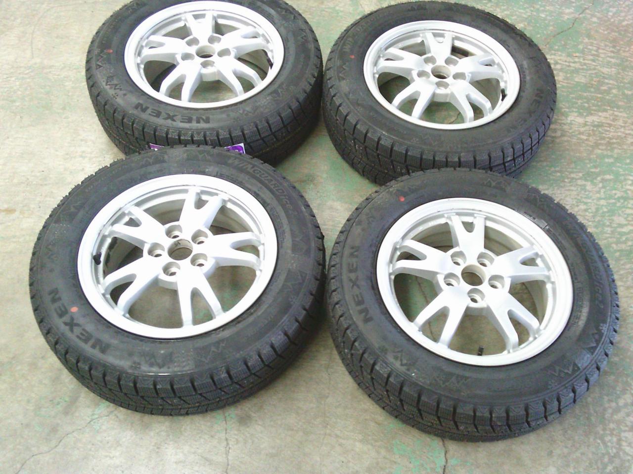 Toyota original 30 series Prius genuine + NEXEN / ROADSTONE WING UARD ice 2