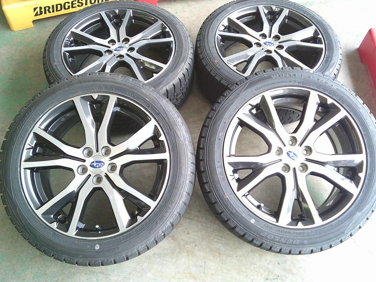 GT Impreza Sports + DUNLOP WINTERMAXX WM02