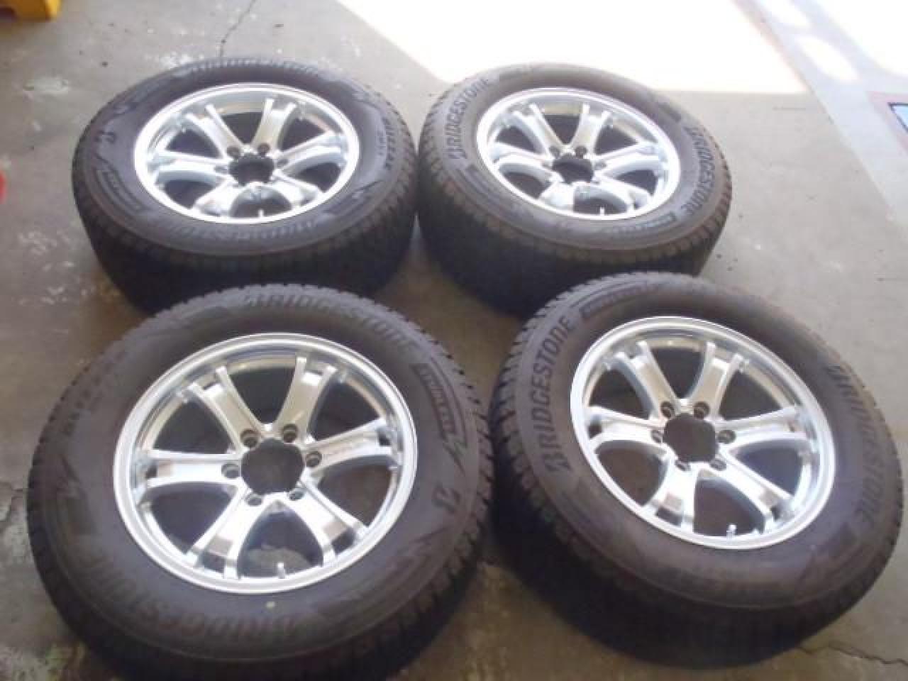 weds KEELER FORCE + BRIDGESTONE BLIZZAK DM-V3 265 / 60R18 110Q