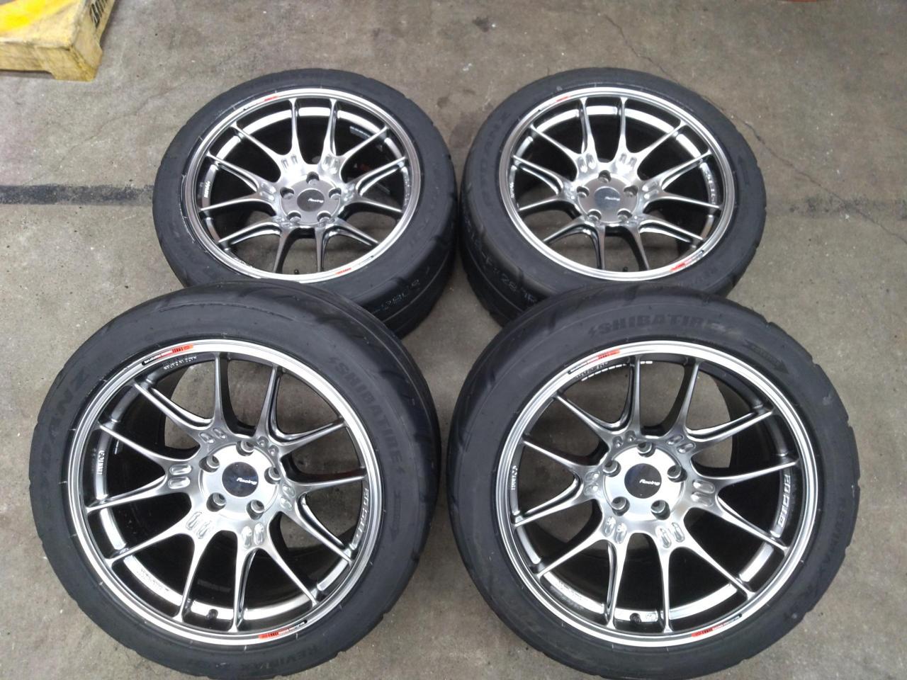 Brand new high-grip tires included!!! ENKEI Racing GTC02+SHIBATIRE R31 280R A90 Supra for the Circuit