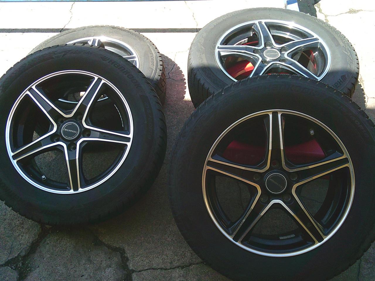 BRIDGESTONE BALMINUM V5 +HANKOOK/KINGSTARWinter ice pt iz3