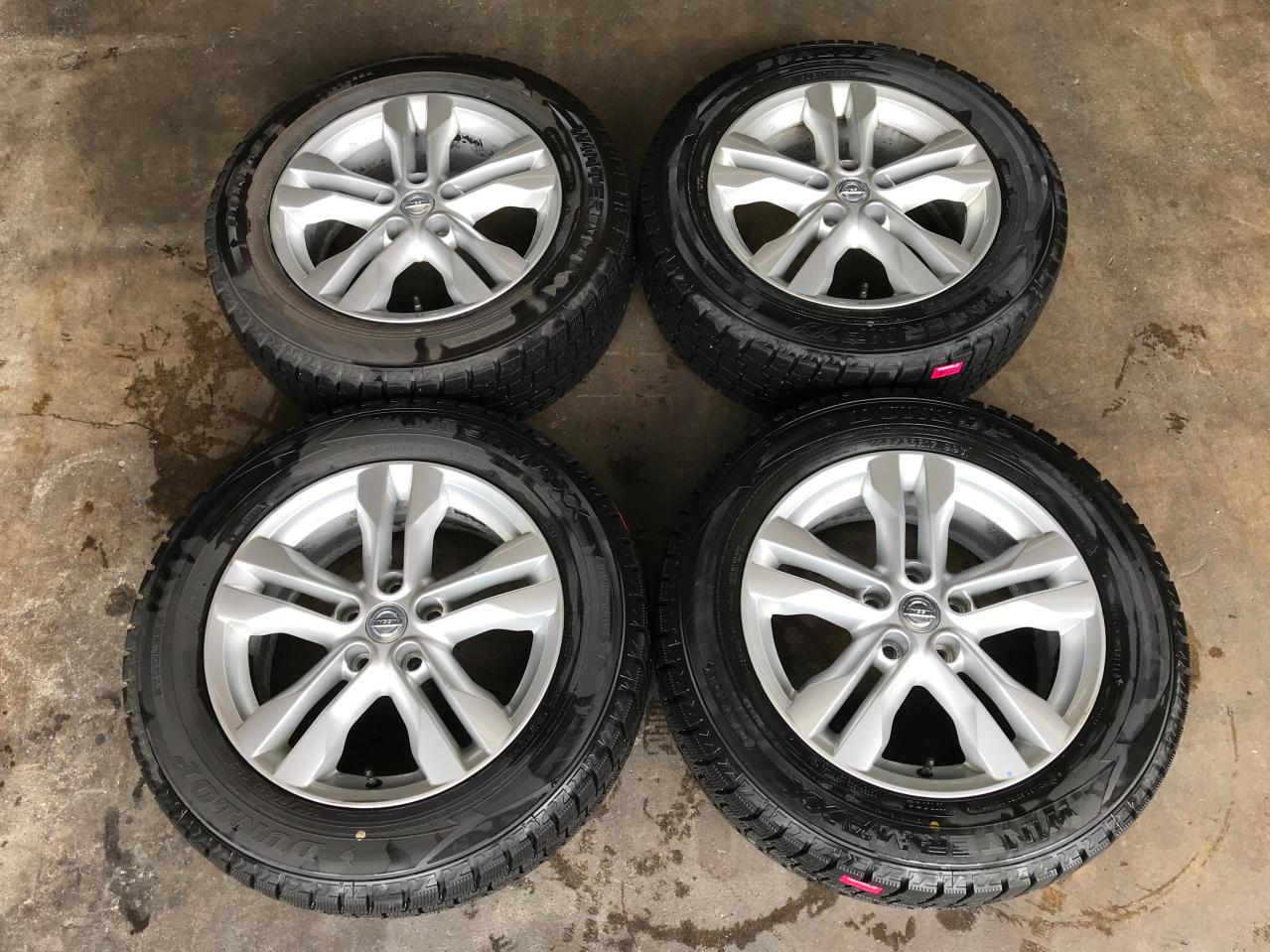 Nissan T32 X-TRAIL Original wheel + DUNLOP WINTER MAXX WM02 225 / 60R17 99T