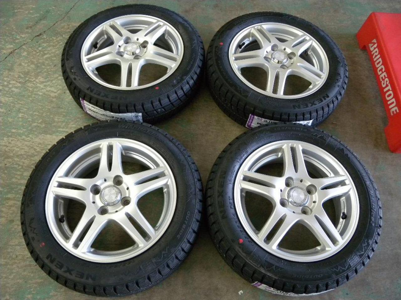 TAGMAYER Twin 5-Spoke Wheels + NEXEN / ROADSTONE WING UARD ice 2