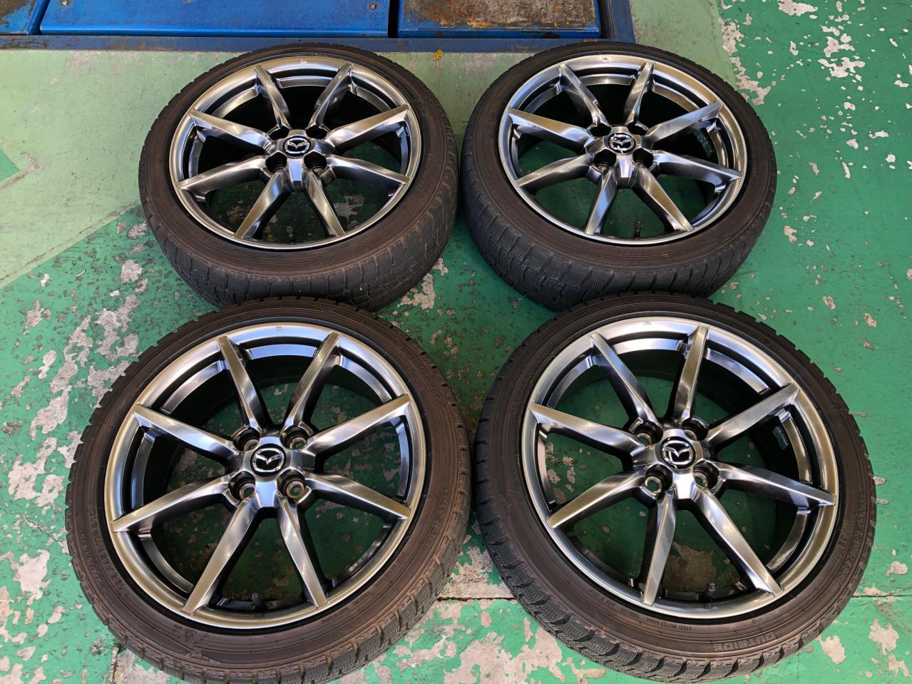 Mazda ND system Roadster RF Original wheel + DUNLOP WINTERMAXX WM02