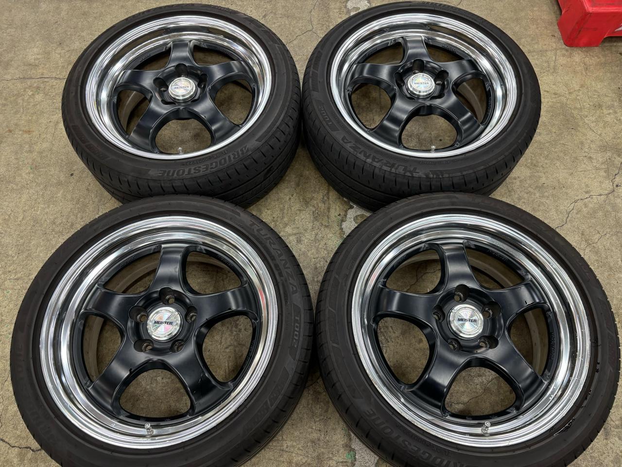 WORK MEISTER S1 + BRIDGESTONE TURANZA T002