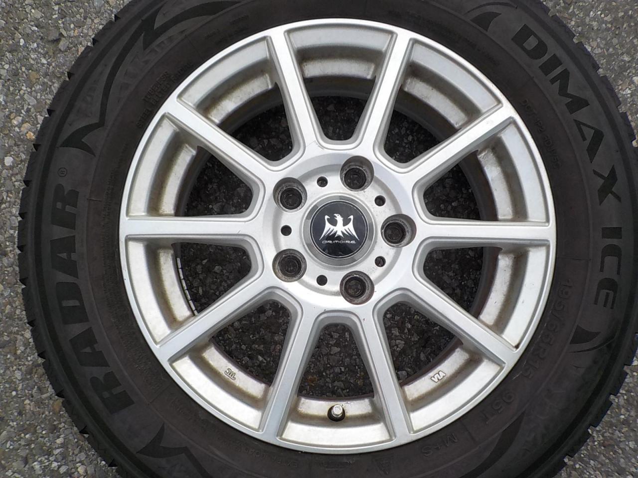 GRIMOIRE 10-spoke wheel + RADAR DIMAX ICE