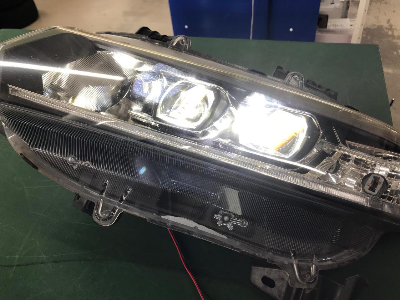 S660 純正　ヘッドライト　左　美品　前期 ホンダ S660前期純正 LEDヘッドライト 助手席側 左側のみ | やや傷や