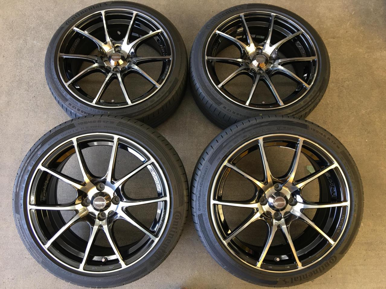 weds WedsSport SPORT SA-10R + Continental ContiSportContact Five
