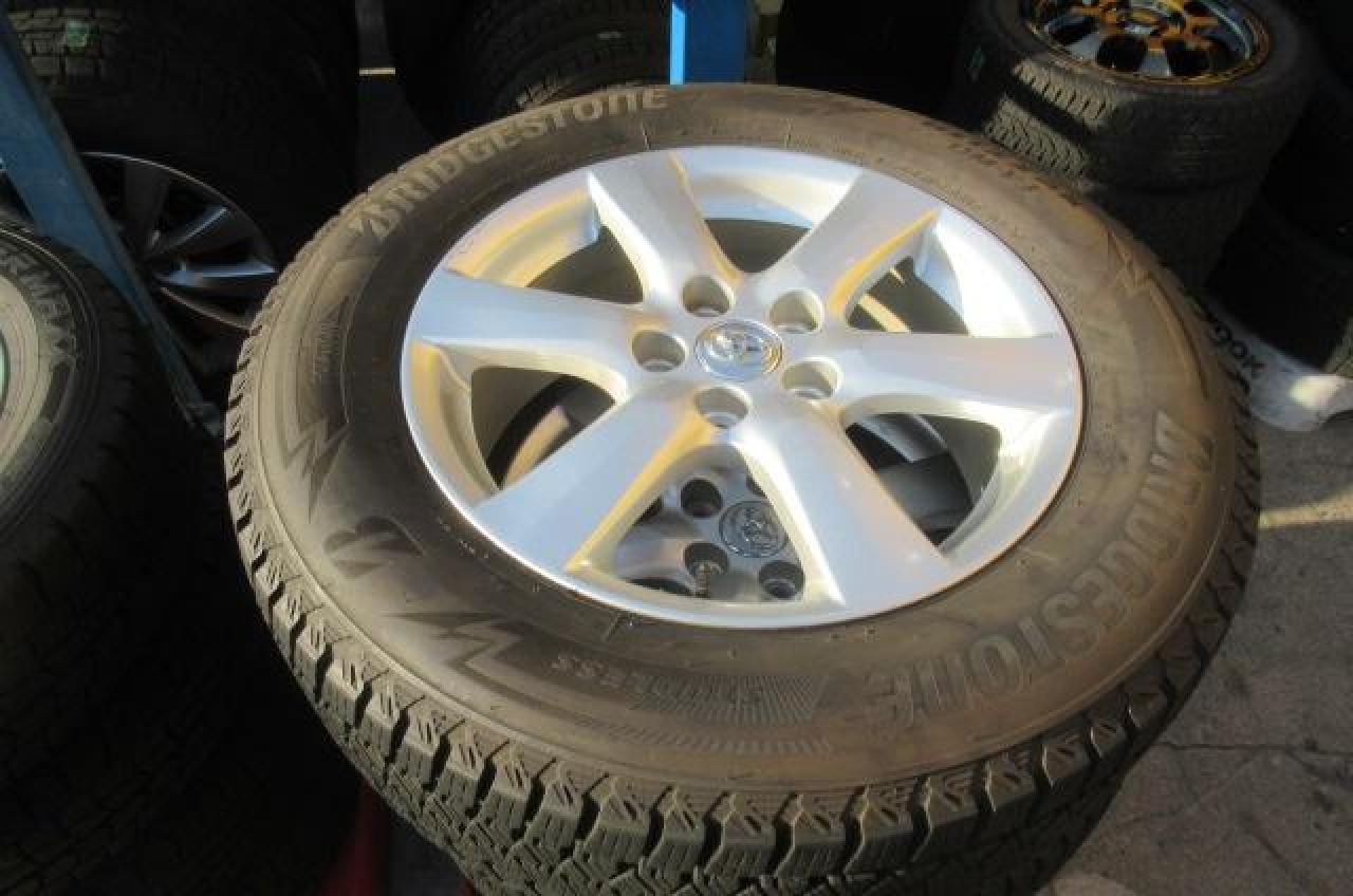 Toyota original Vanguard 240S genuine wheels + BRIDGESTONE BRIZZAK DM-V