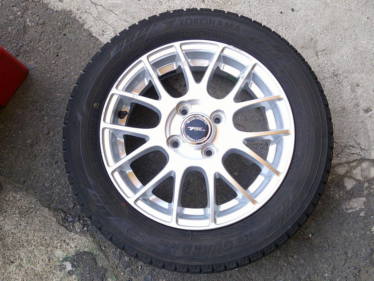 BRIDGESTONE TOPRUN M7 + YOKOHAMA ICEGUARD IG 60