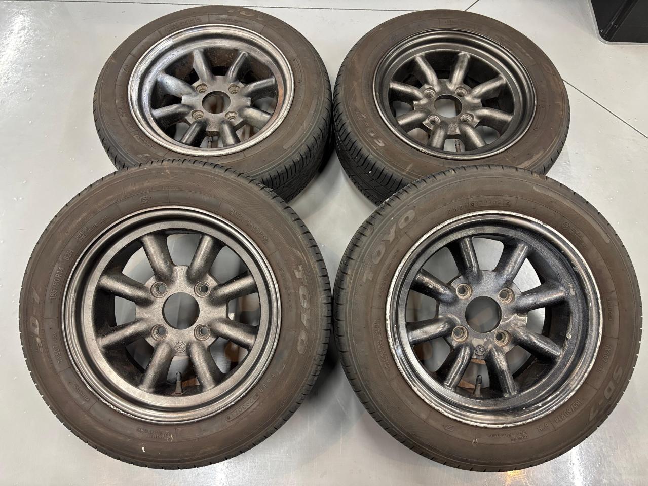 watanabe GR8 Eight spoke + TOYO SD-7