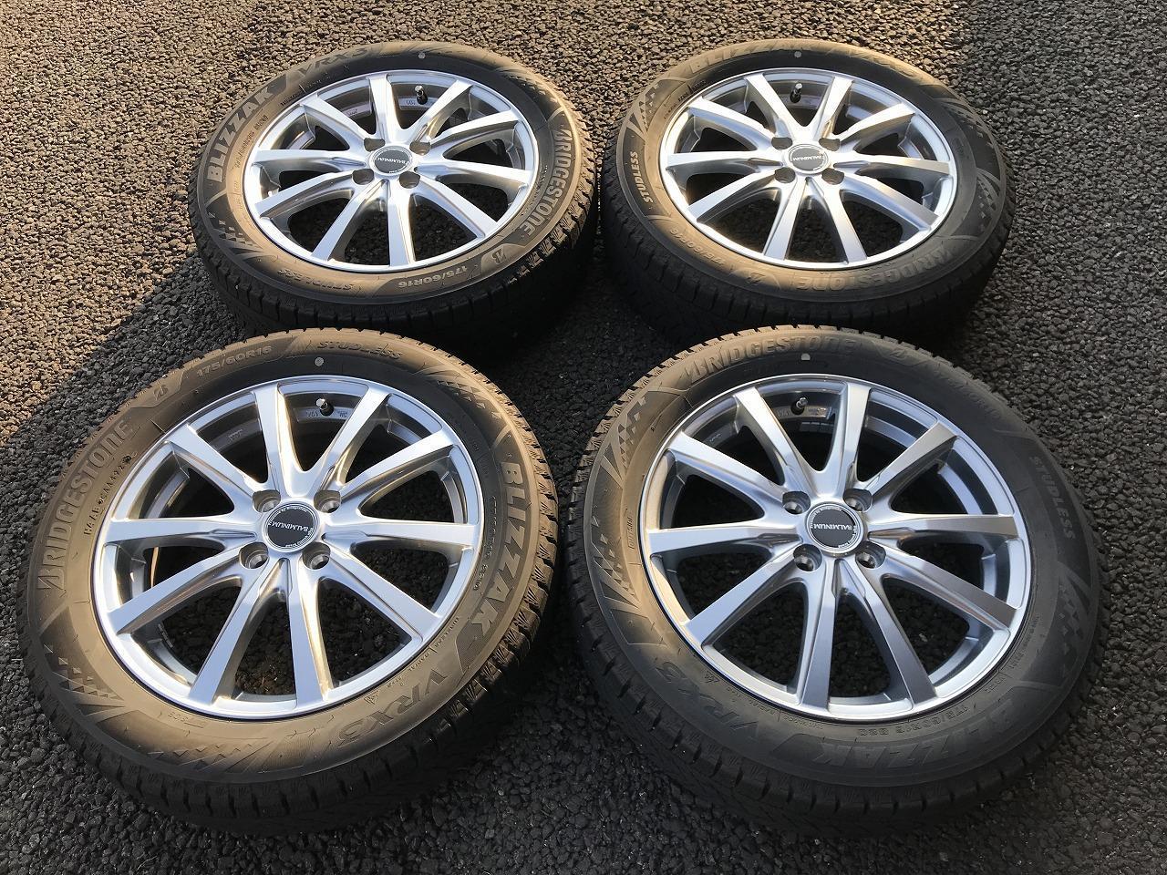 BRIDGESTONE BALMINUM LS10 + BRIDGESTONE BLIZZAK VRX3 175 / 60R16 82Q