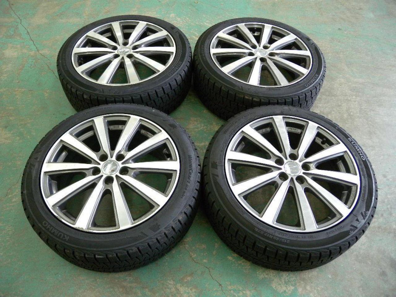 KYOHO SMACK VI-R + KUMHO / MARSHAL WinterCRAFT ice Wi 61