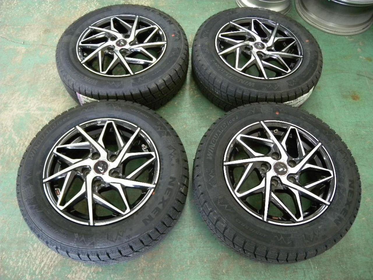 weds LEONIS IT + NEXEN / ROADSTONE WING UARD ice 2