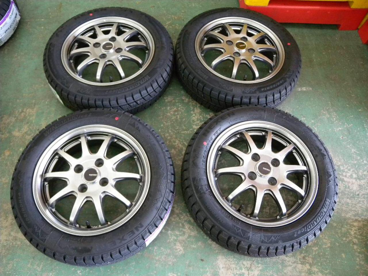 HOT STUFF G. speed + NEXEN / ROADSTONE WINGUARD ice 2 75T