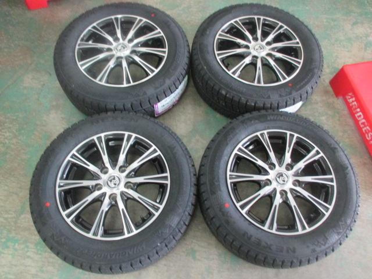 weds RIZLEY BL + NEXEN / ROADSTONE WINGUARD ice 2 91T