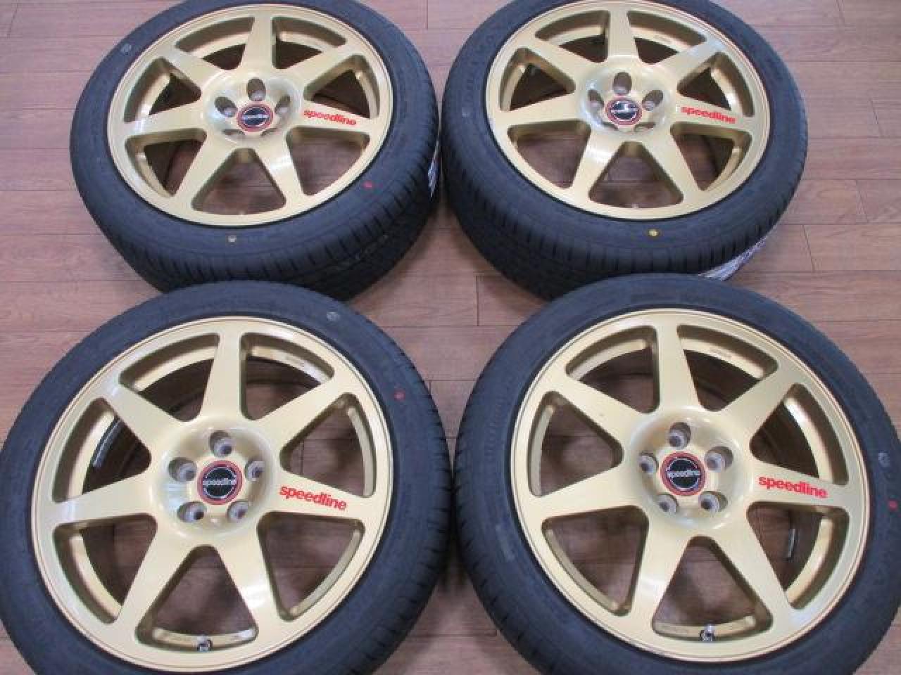 Comes with brand new tires!! SPEEDLINE CORSE SPEED LINE ULARE+DELMAX Ultima Pro UP1