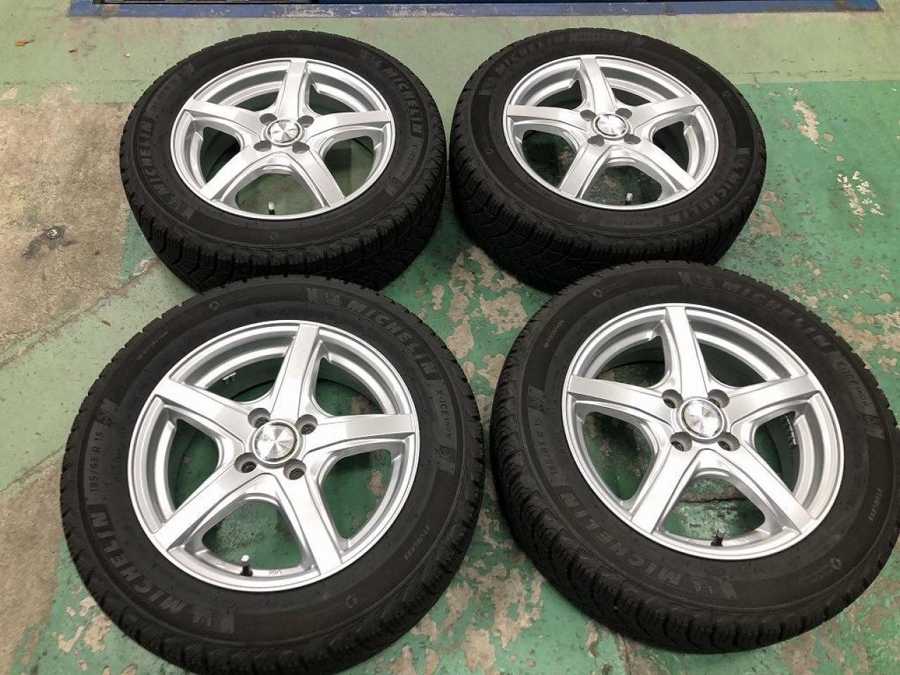 DUNLOP VIOLENTO JS + MICHELIN X-ICE SNOW