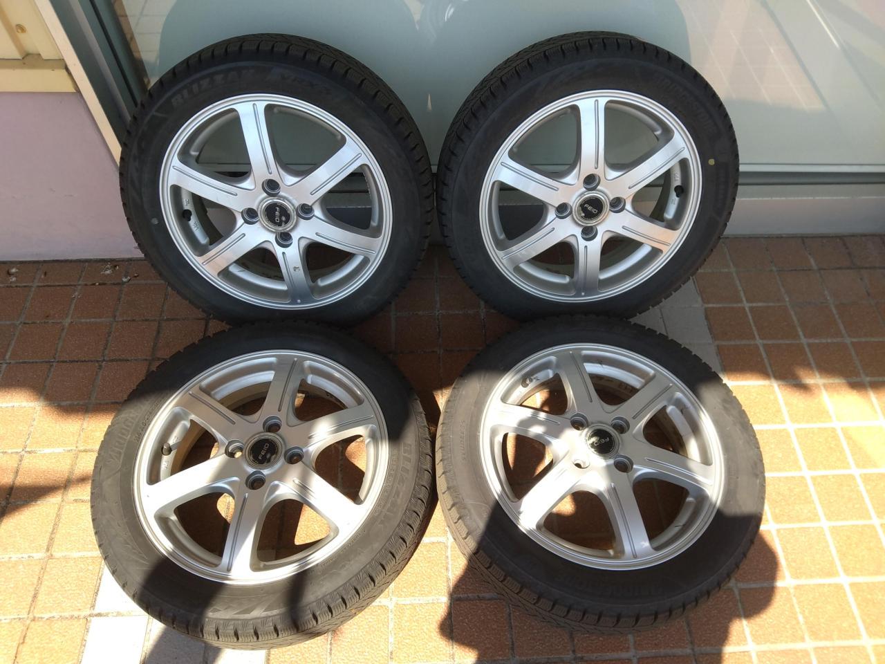 BRIDGESTONE FEID + BRIDGESTONE VRX3 165 / 55R15