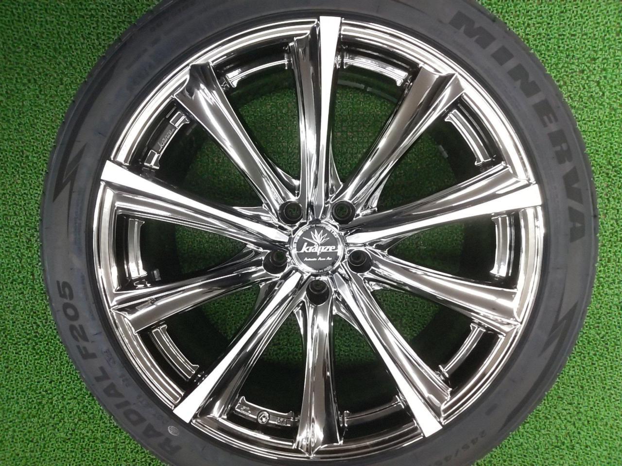 weds kranze Maricive 309EVO + MINERVA F205 with brand new tires!!!