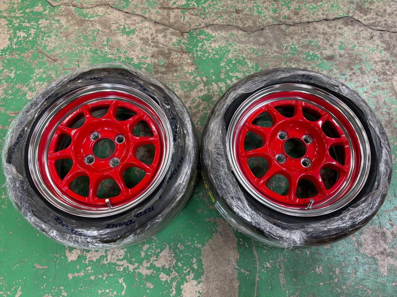 New tires included ENKEI Sport RC-S + SHIBATIRE R23