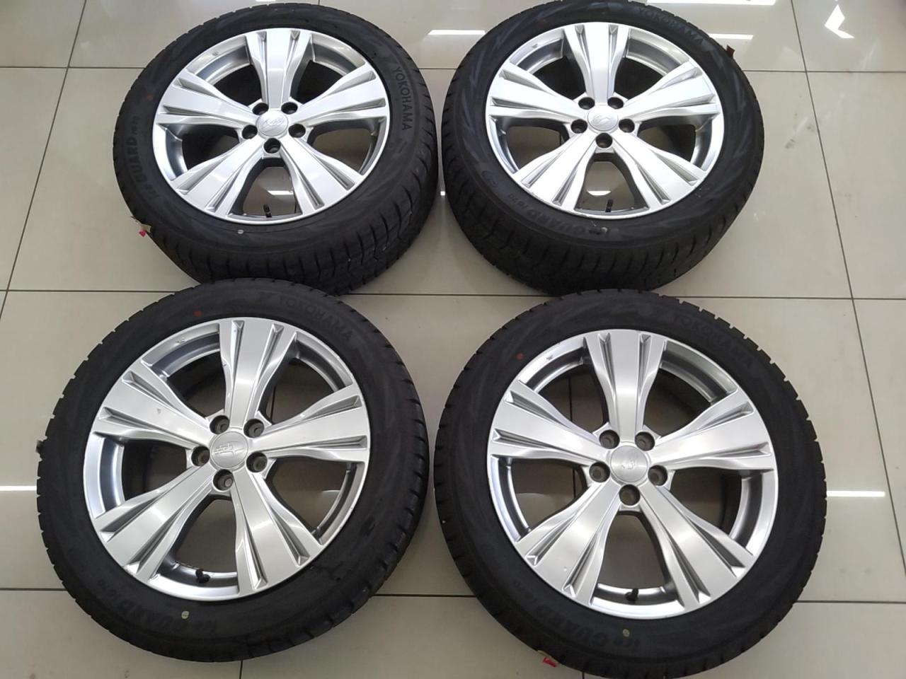 SUBARU EXIGA Original wheel + YOKOHAMA ice GUARD iG70