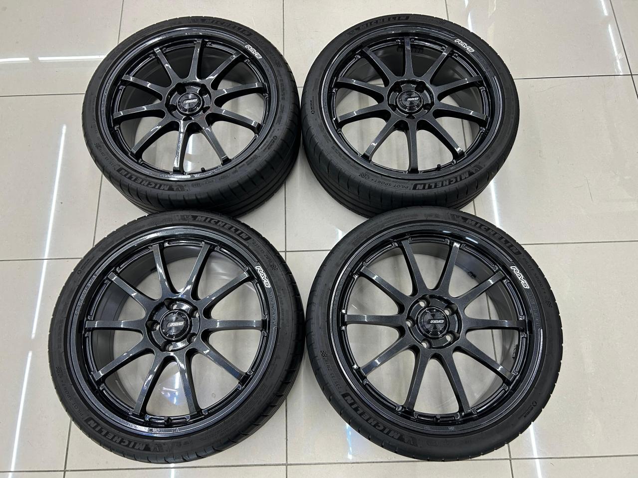 RAYS GRAM LIGHTS 57NR + MICHELIN PILOT SPORT4 + Wheel mounting bolt