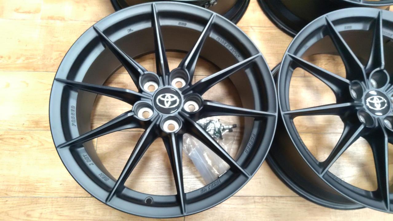 トヨタ　GRヤリス 純正 BBS18インチ アルミホイール タイヤセット TOYOTA GRヤリス/RZ/ハイパフォーマンスパッケージ 純正BBS製鍛造