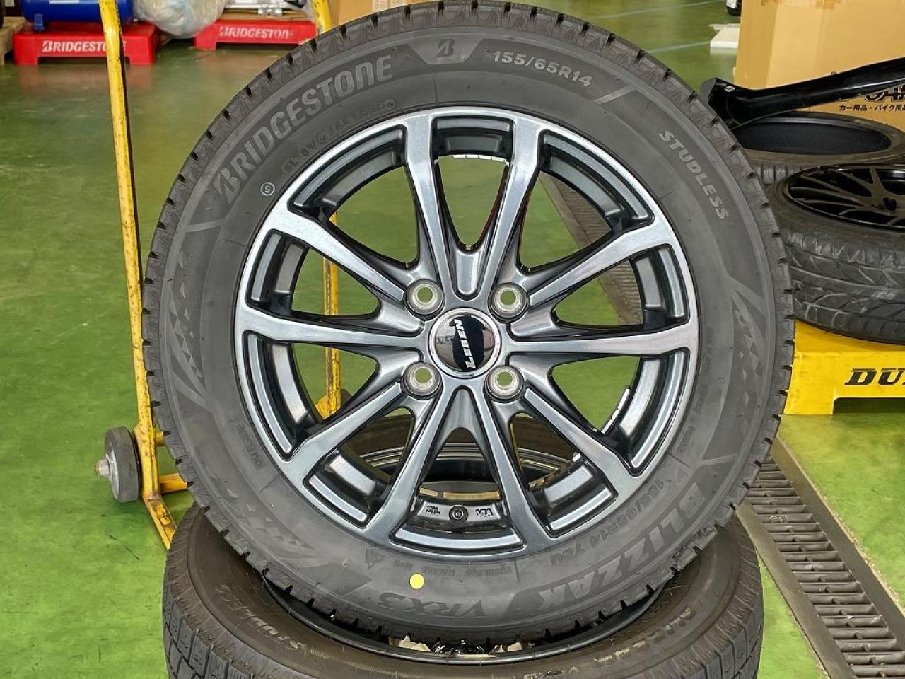 88 LEBEN + BRIDGESTONE BLIZZAK VRX3 155 / 65R14 2025
