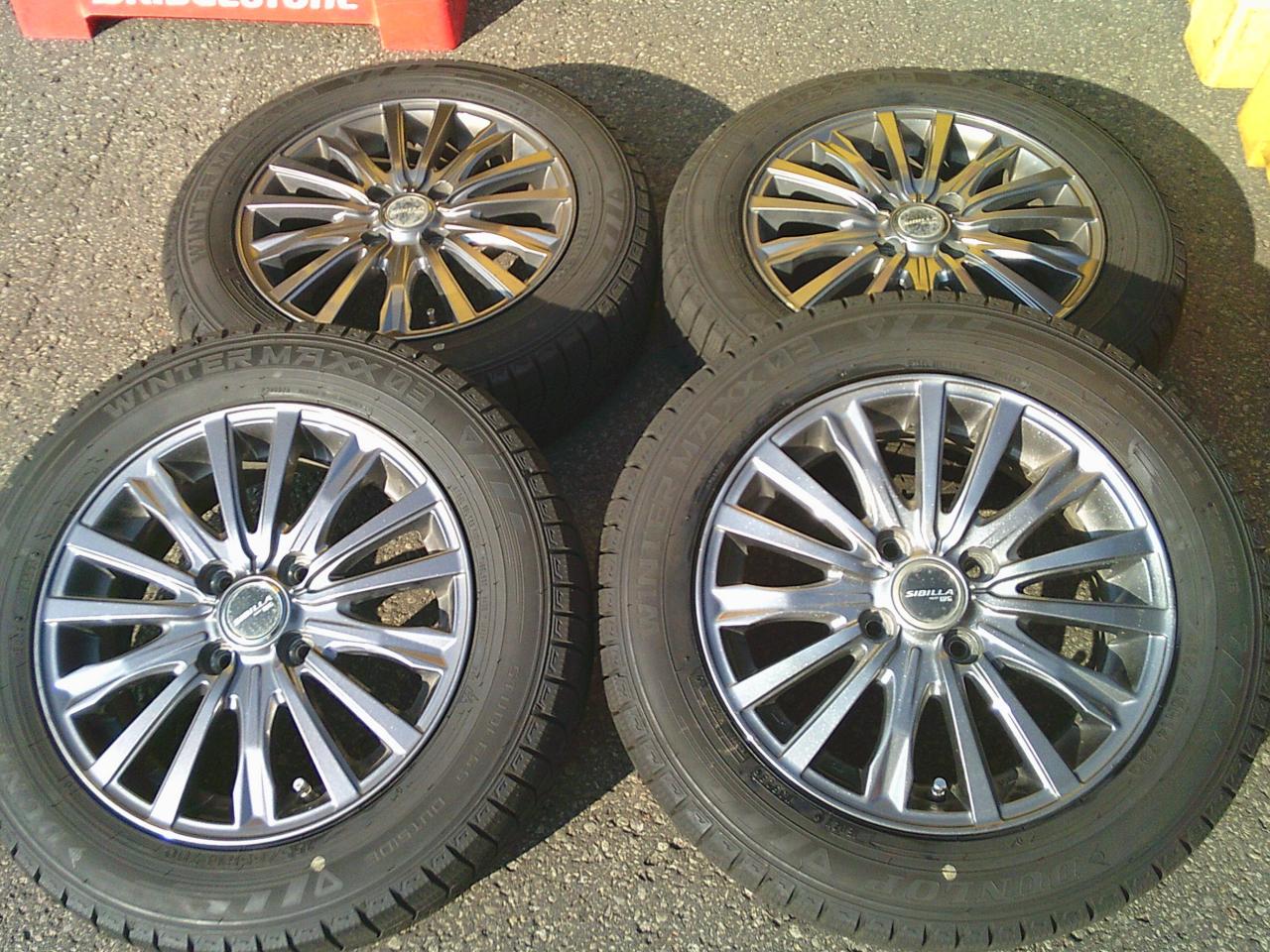TOPY SIBILLA NEXT W5 + DUNLOP WINTER MAXX WM03