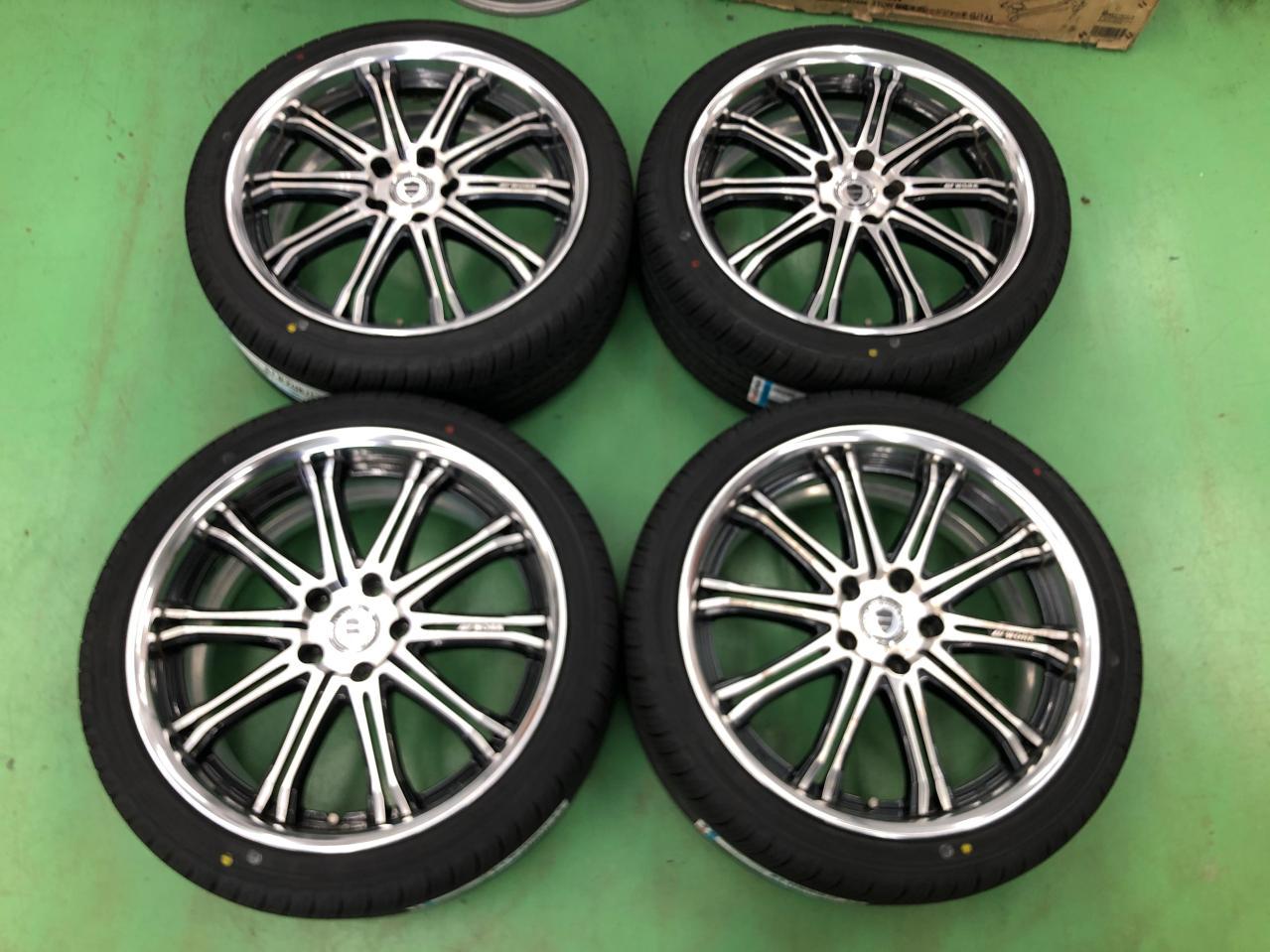 WORK SCHWERT SC1 + KENDA KR32 225 / 40R19 93W XL Balance adjusted