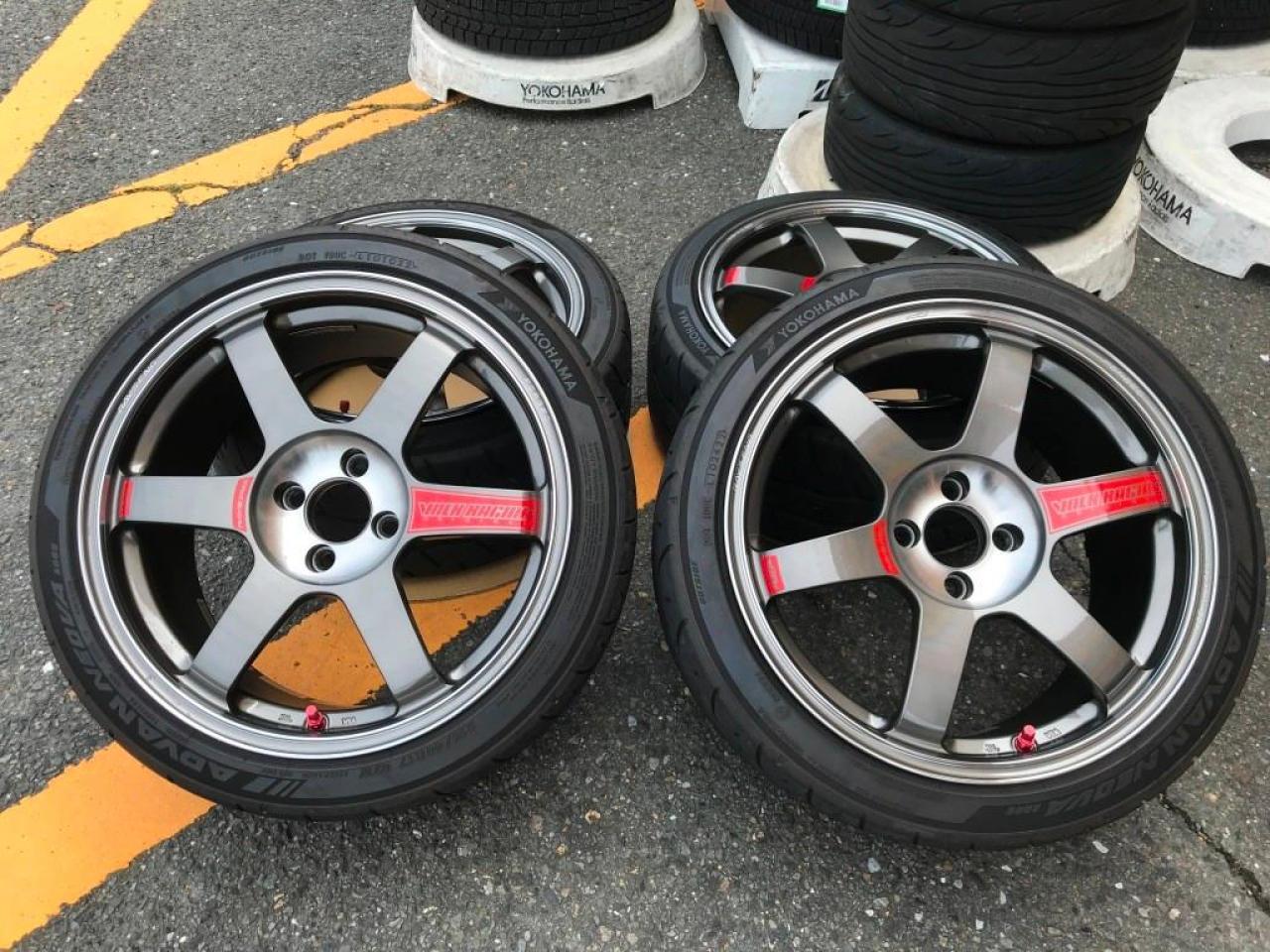 RAYS VOLKRACING TE37 SAGA SL - YOKOHAMA ADVAN NEOVA AD09 4/4