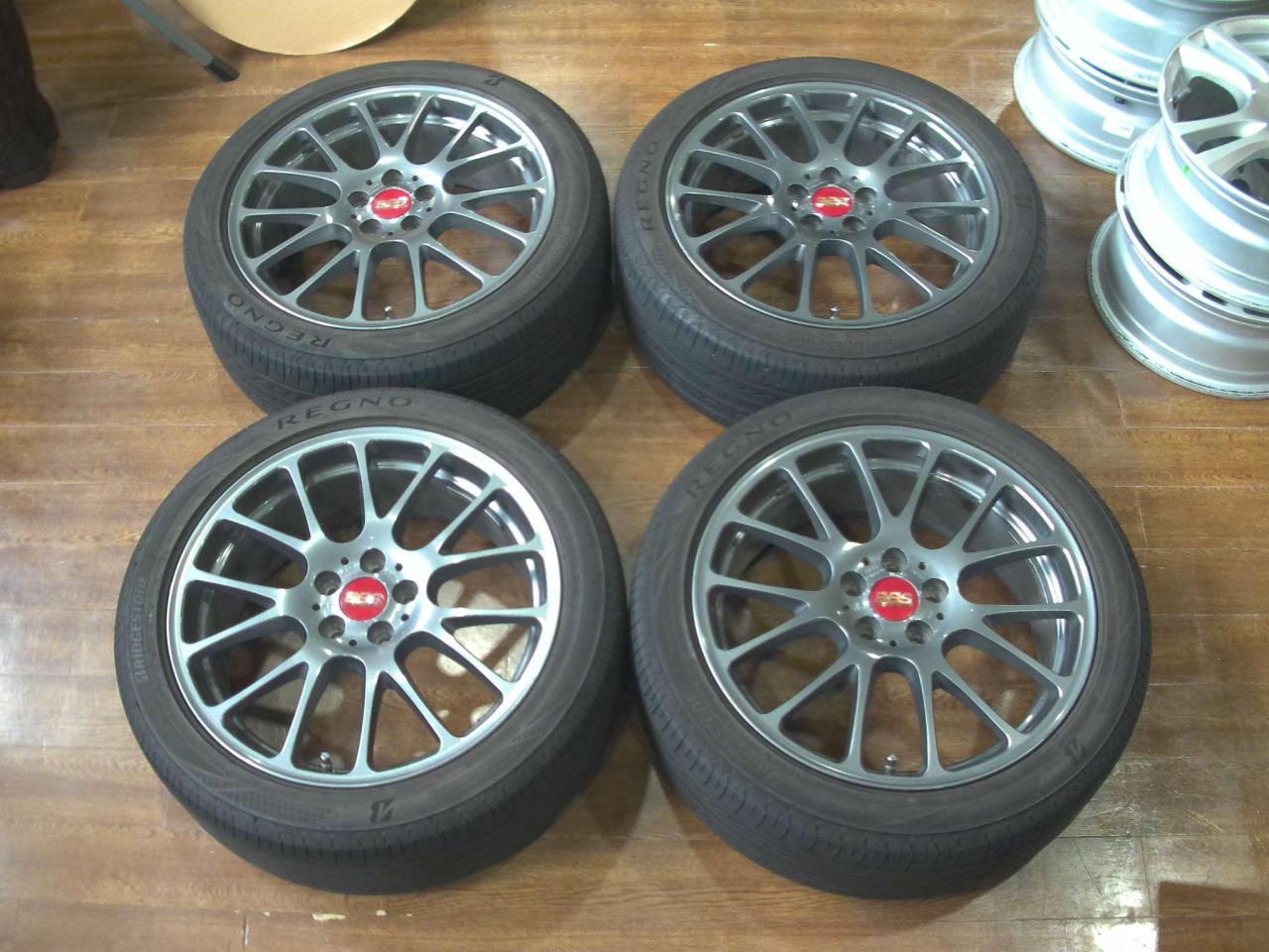 BBS RE + BRIDGESTONE REGNO GR-X II 215 / 45R17