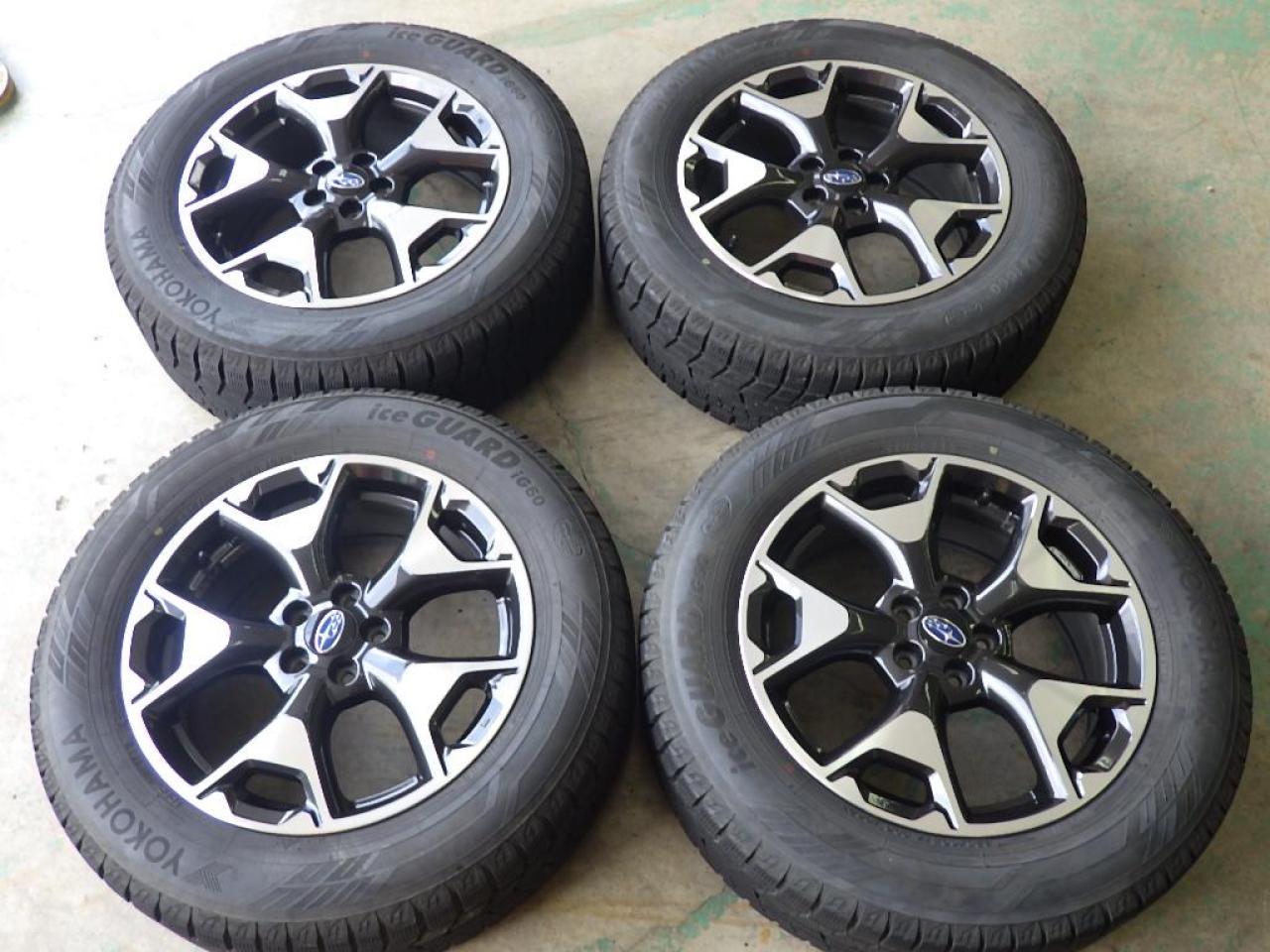 Subaru genuine XV original wheel + YOKOHAMA iceGUARD iG60