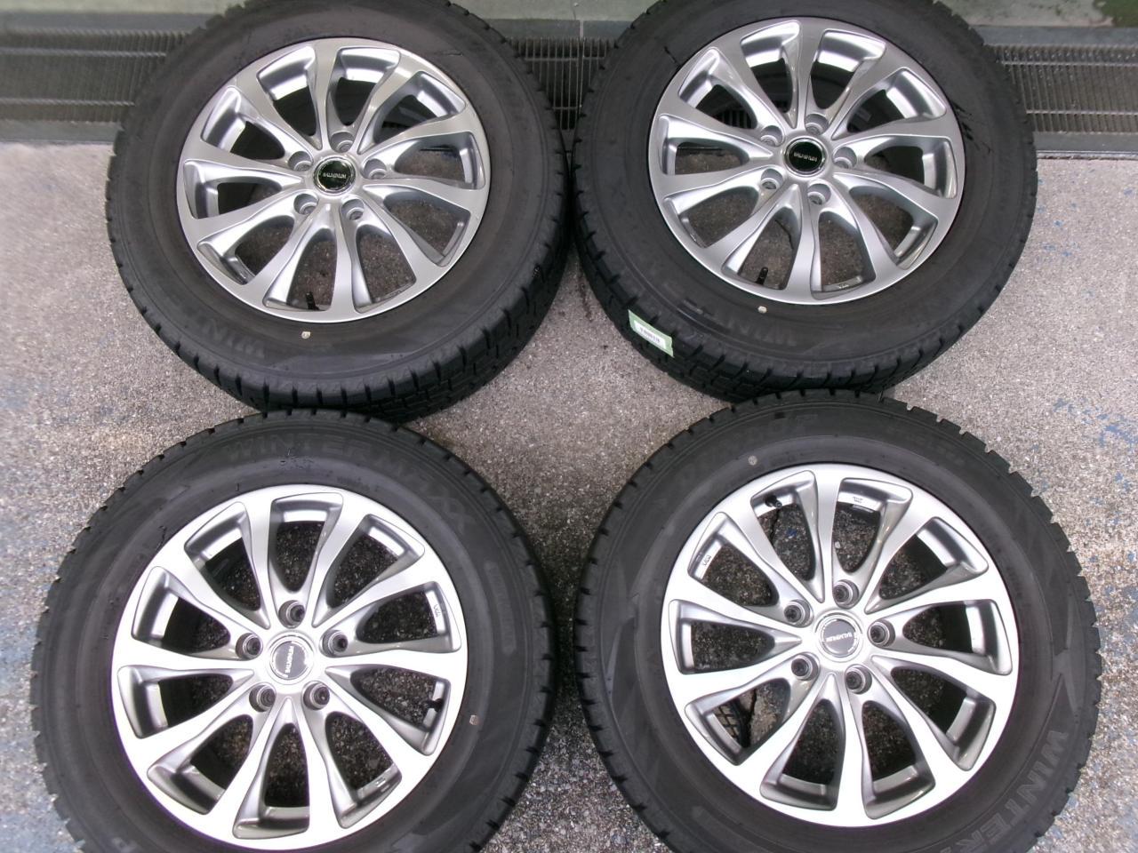 BRIDGESTONE BALMINUM TR10 + DUNLOP winterMAXX WM02