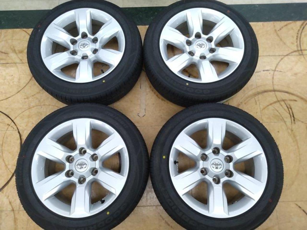 Using parts from a 200 Series Hiace!! Overfenders are required!! Toyota original Land Cruiser Prado 150 system the previous fiscal year Original wheel + GOODRIDERideMax G118 215 /