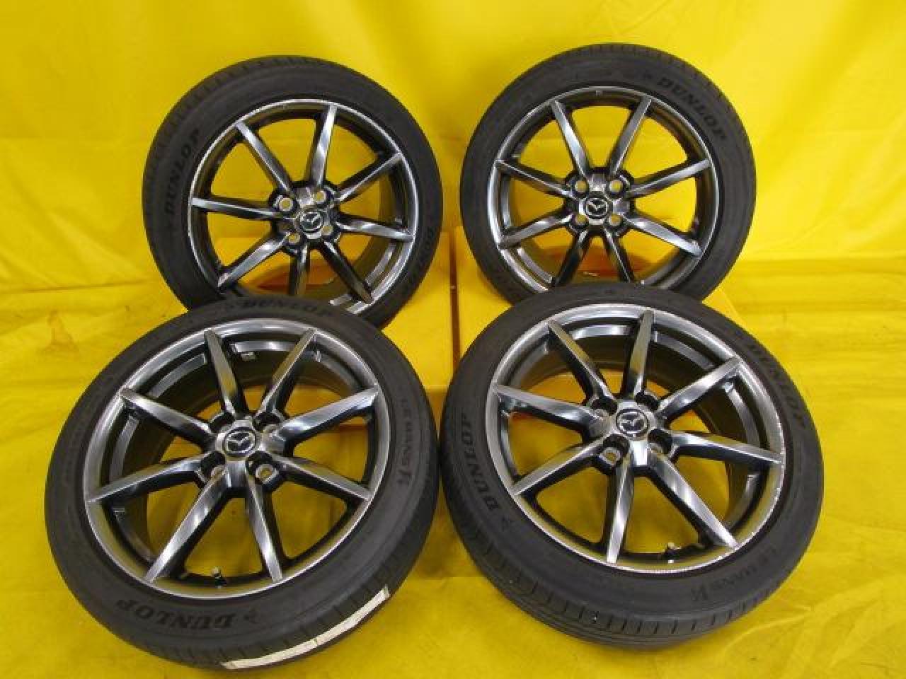 MAZDA Roadster NDERC Original wheel + DUNLOP LEMAN V +