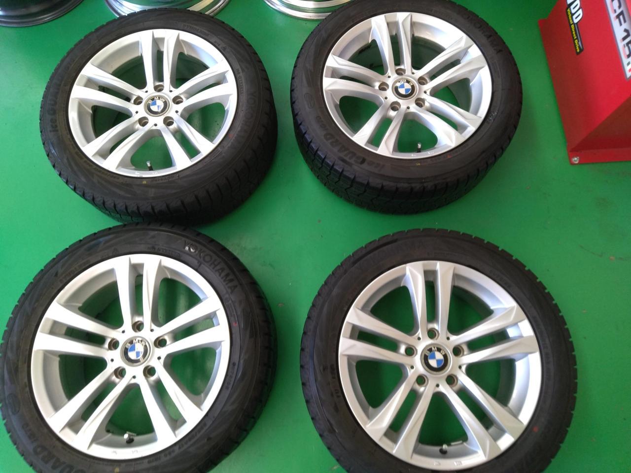 Warehouse BMW Genuine 3 Series genuine 5-spoke + YOKOHAMAiceGUARD iG 70 225 / 50R17 4 pieces set