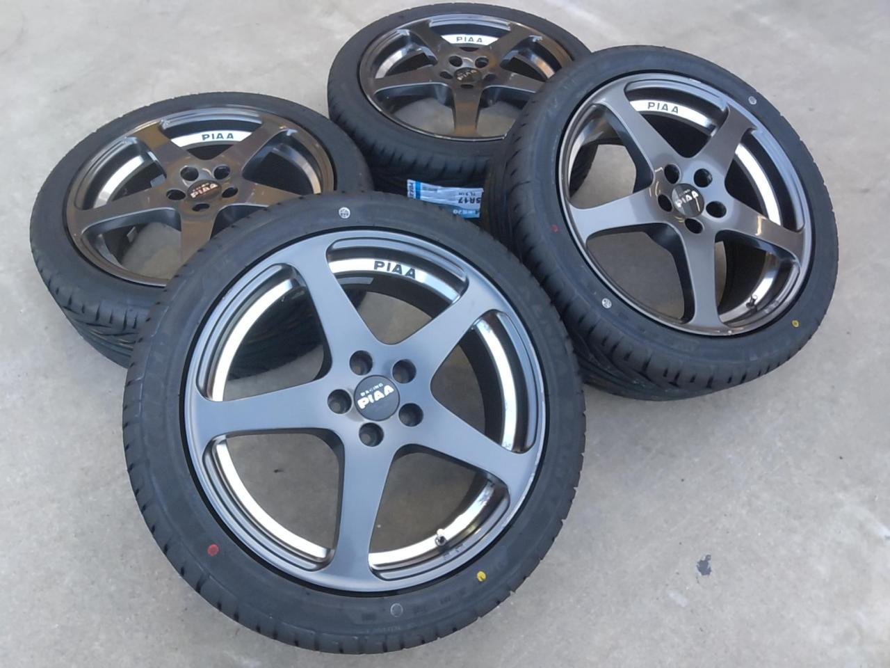 PIAA with unused tires FR-S + KENDA KR 20
