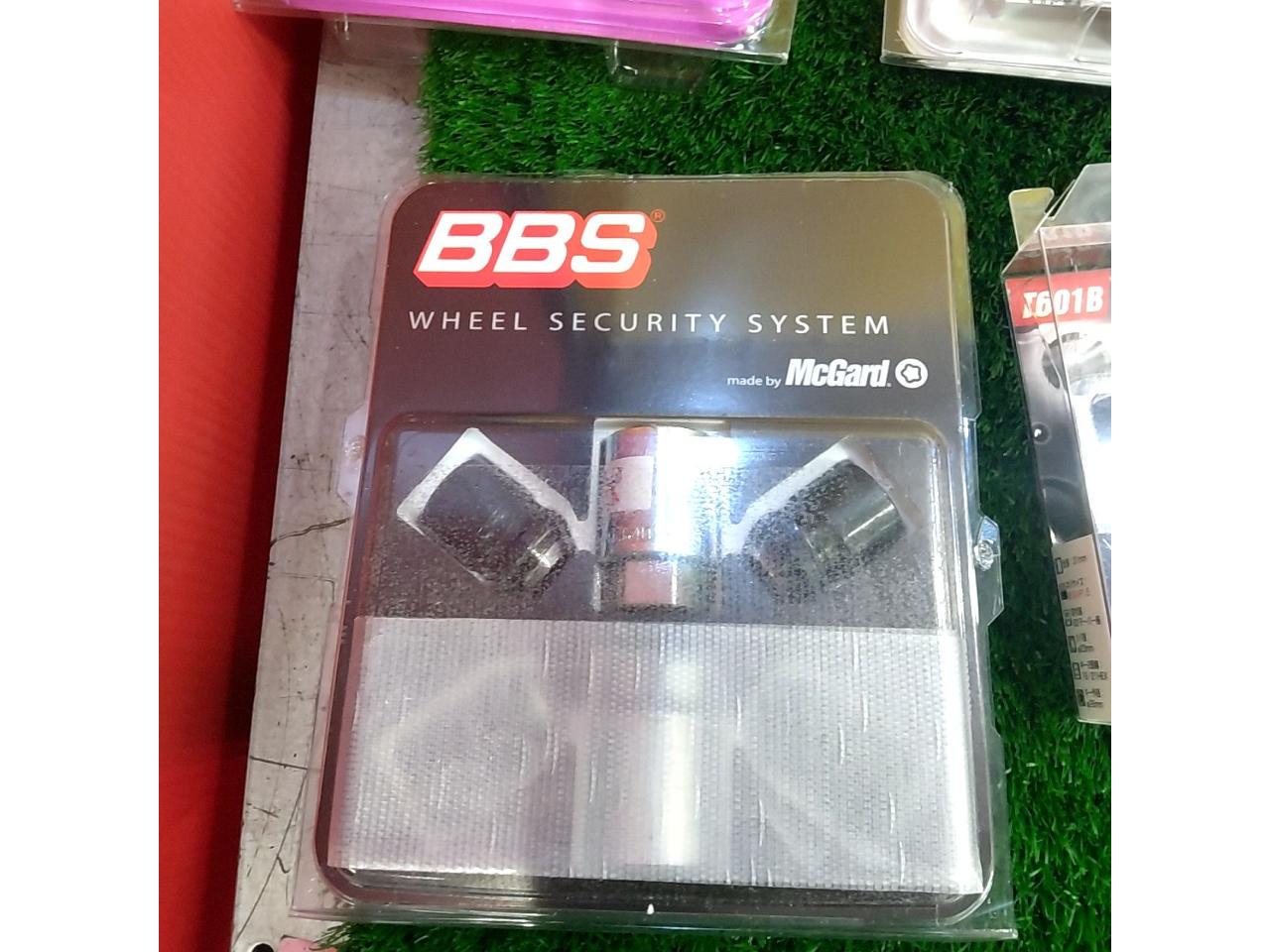 BBS McGard ロックナット　M12xP1.5 BBS McGARD ロックナットセット 【M12xP1.5 21HEX ブラック】 | やや傷