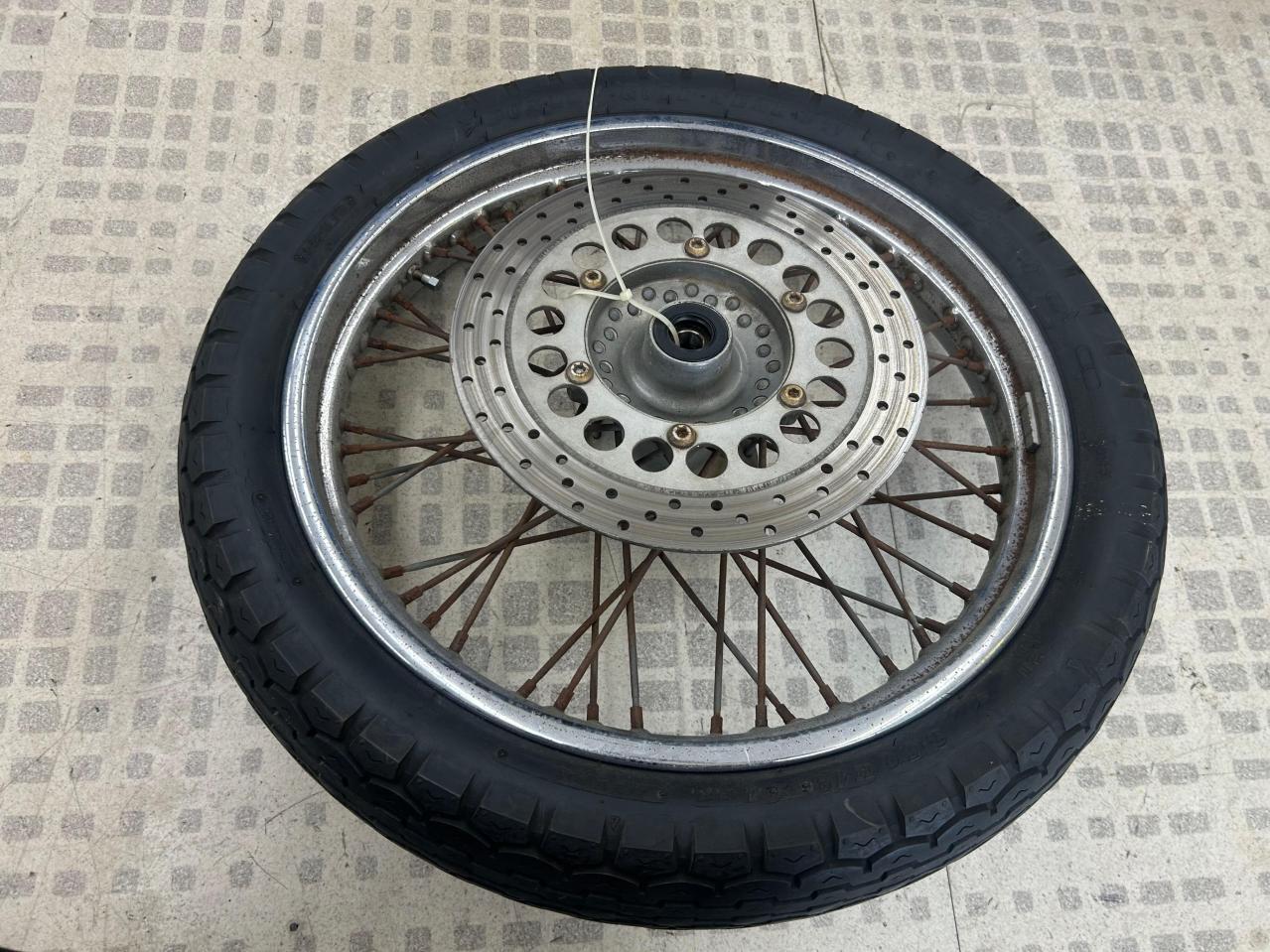 (最終値下げ)ドラッグスター400 4TR フロント16インチホイール ドラッグスター/4TR】YAMAHA純正 フロントホイール | 傷や汚れあり