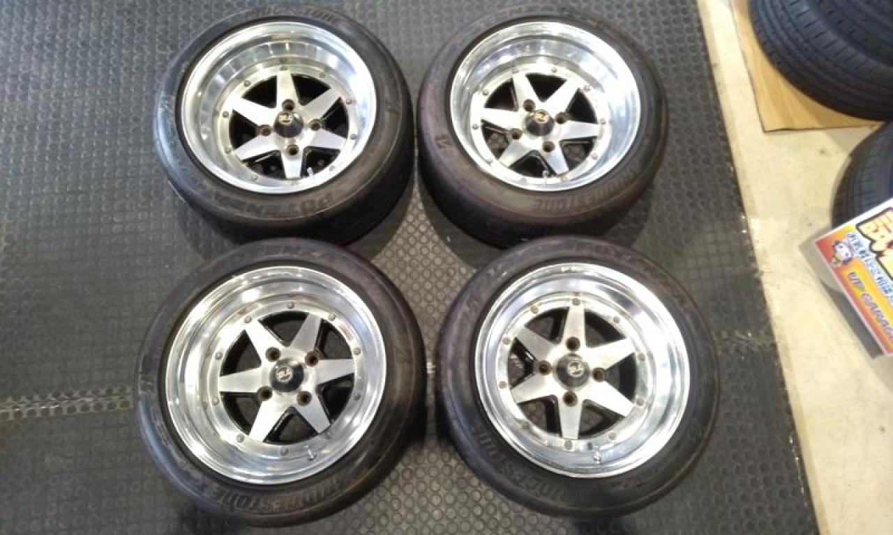 TANABE SPEED STAR LONGCHAMP XR-4/XR4 + BRIDGESTONE POTENZA RE-71RS 195 / 50R15