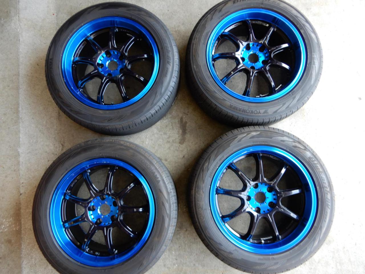 RAYS GRAM LIGHTS 57GAINER + YOKOHAMA BlueEarth-RV 03