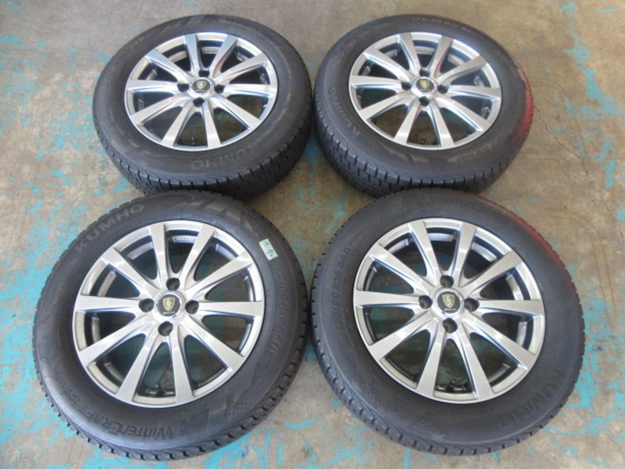 MARUKA SERVICE MANARAY SPORT EUROSPEED G10 + KUMHO Winter RAFT ice Wi 61