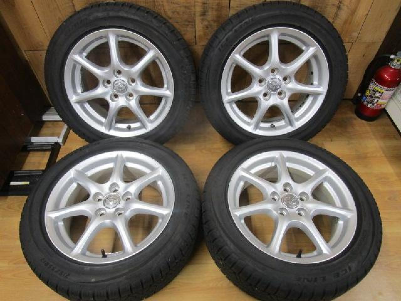 Toyota genuine 50 series Estima wheels + VITOUR ICE LINE