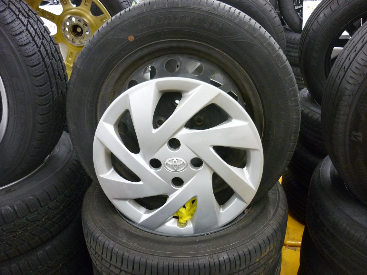 Toyota original Aqua genuine steel wheel + GOODYEAR EfficientGrip ECO EG01