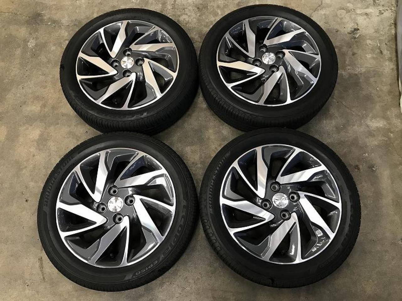 Mazda Flare wagon Custom style Original aluminum wheel + BRIDGESTONE ECOPIa EP150 165 / 55R15 75V
