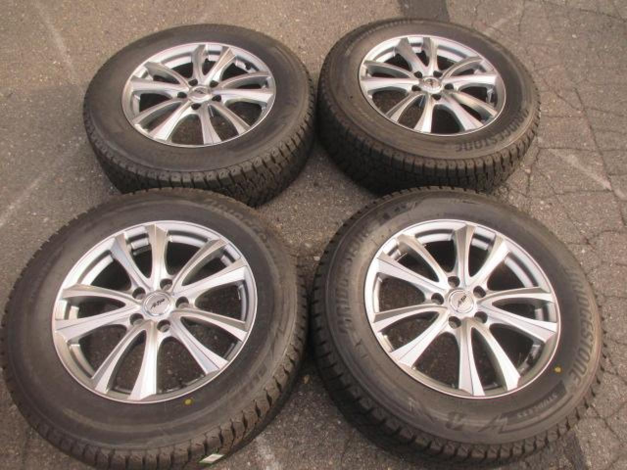 Mazda genuine MIP twin 5-spoke wheels + Bridgestone DM-V3 wheels