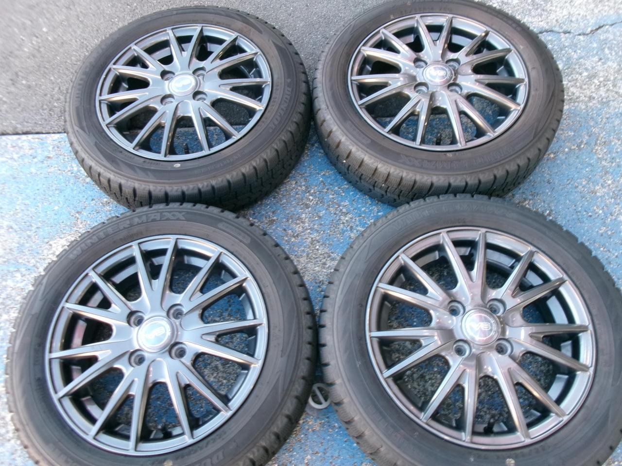 weds SHAKEDOWN VS + DUNLOP winterMAXX WM02